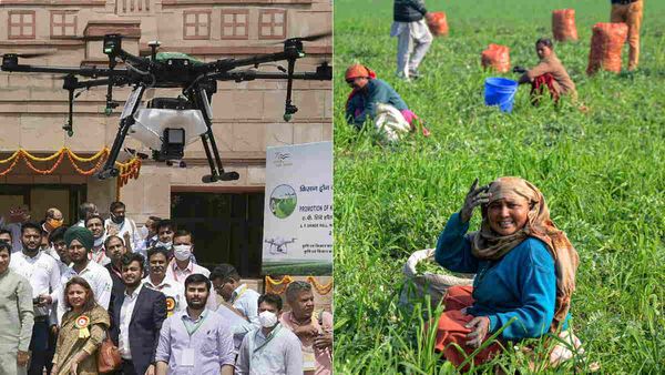 Drone in Agriculture: अब खेती में भी ड्रोन का उपयोग, जानें क्या लाभ हैं ड्रोन के खेती में   