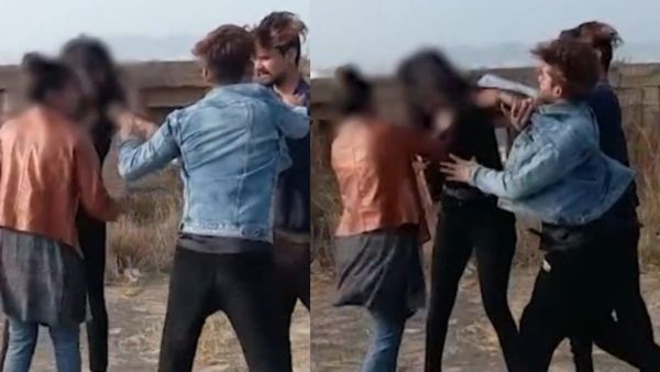 Viral Video: प्यार में तकरार के बाद दंगल, बॉयफ्रेंड ने उछल-उछल कर पीटा, गर्लफ्रेंड ने भी पकड़ी कॉलर