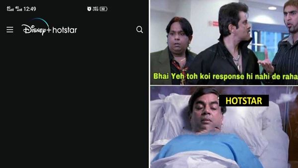 Hotstar down: टेस्ट मैच के दौरान हॉटस्टार क्रैश, सोशल मीडिया पर मीम्स की बाढ़