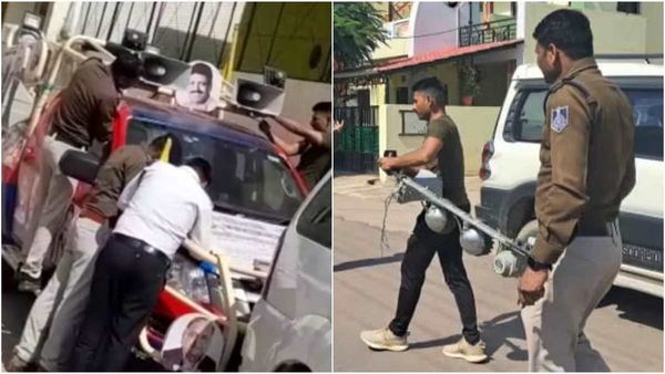 MP: पूर्व विधायक के घर रात में पहुंची पुलिस, सुबह गाड़ियों से हूटर निकाले, एसपी का तर्क सुरक्षा दी है