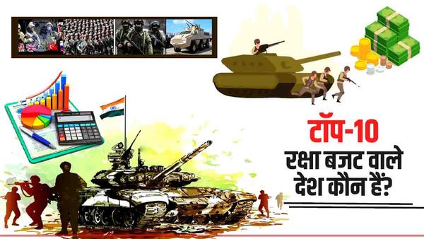 भारत ने बनाया दुनिया का तीसरा सबसे बड़ा रक्षा बजट, डिफेंस पर खर्च करने वाले टॉप-10 देश कौन हैं?