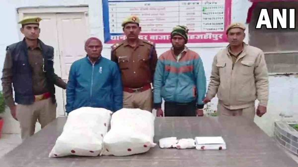 यूपी एसटीएफ ने Shahjahanpur से पकड़े बिहार के दो तस्कर, 44 करोड़ रुपए की चरस की बरामद