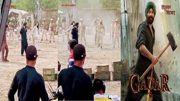 रिलीज से पहले ही सनी देओल की फिल्म 'गदर 2' के सीन ऑनलाइन हुए लीक, खंभे से बंधी हीरोइन के साथ हो रहा था ये सब