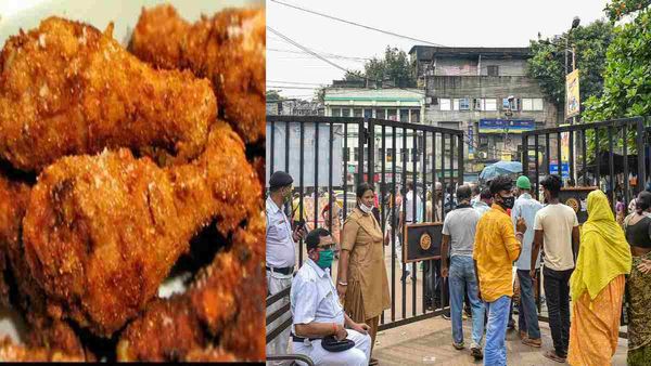 चिकन और चावल पर सरकारी स्कूल में हुआ जबरदस्त हंगामा, शिक्षकों को बनाया बंधक