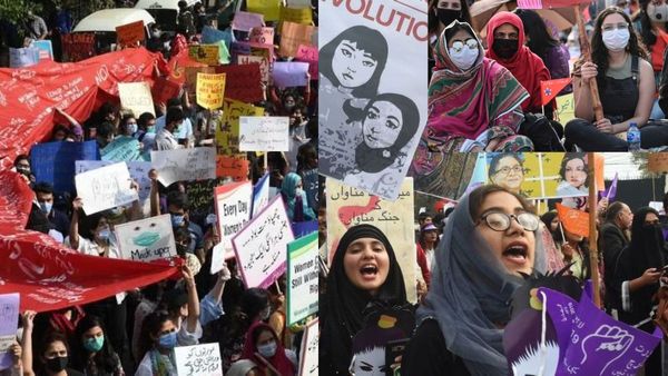 Pakistan: लड़कियों के पोस्टरों से डरी शहबाज सरकार, लाहौर में होने वाले ‘औरत मार्च’ पर लगाया बैन
