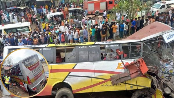 Bangladesh: यात्री बस फिसलकर खाई में गिरी, अब तक 17 की मौत, 30 घायल