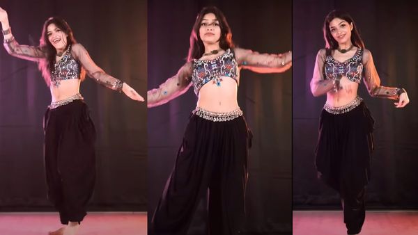 कमाल का Belly Dance, 'मनवा लागे' गाने पर लड़की के मूव्स पर फिदा लोग, 48 लाख ने देखा VIDEO