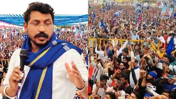 Chhatarpur: कोई पाखंडी हमें आंख दिखाएगा तो इलाज हो जाएगा, यही बताने आया हूं: चंद्रशेखर रावण