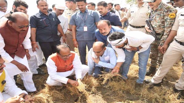 सीएम शिवराज की सागर में बड़ी घोषणा, ओला प्रभावित किसानों की ऋण वसूली स्थगित, ब्याज सरकार भरेगी