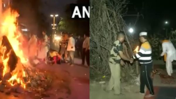 Holika Dahan 2023: BSF हेडक्वार्टर समेत कई जगहों पर हर्षोल्लास से जलाई गई होली, पूजा कर लोगों ने मांगी दुआ