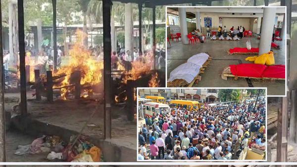 Indore temple accident: बावड़ी हादसे में 36 लोगों की मौत, एक साथ जलीं 11 चिताएं, वीडियो देख दहल उठेगा कलेजा