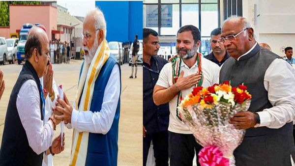 कर्नाटक चुनाव: बीजेपी का विकास के सहारे सत्ता में वापसी का दांव, कांग्रेस ने बनाई सरकार विरोधी रणनीति