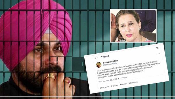 नवजोत सिंह सिद्धू की पत्नी नवजोत कौर को कैंसर, जेल में बंद पति के लिए लिखी भावुक पोस्ट