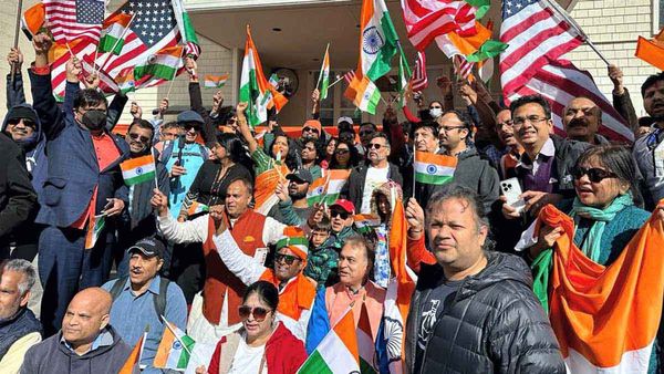 खालिस्तान के खिलाफ एकजुट हुए हिन्दुस्तानी, सैन फ्रांसिस्को में लहराया तिरंगा, भारत माता की जय के लगे नारे