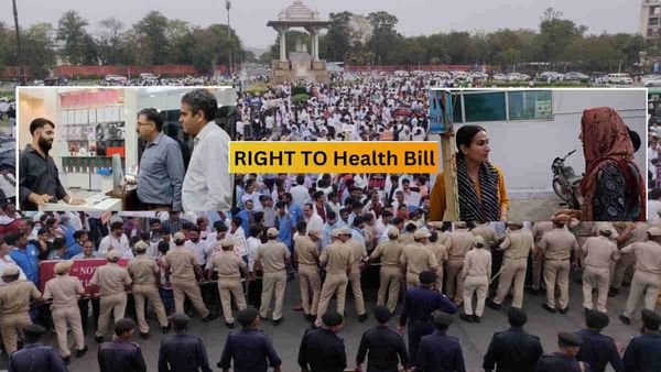Right to Health: डॉक्‍टर अजीब तरीकों से जता रहे विरोध, कोई बेच रहा पुचके तो कभी खरीद रहे चार्जर