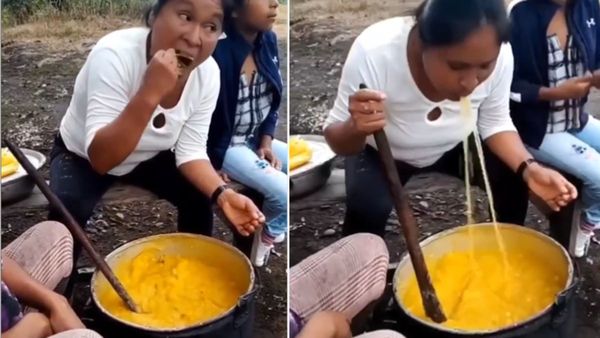 ये क्या! ड्रिंक बनाते-बनाते अचानक बर्तन में थूकने लगी महिला, देखकर ही आ जाएगी घिन, VIDEO