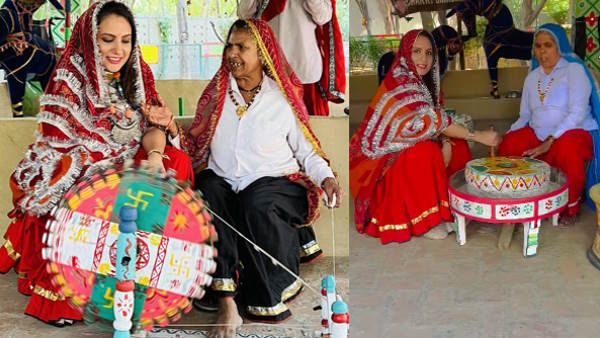 VIDEO: IAS Sonal Goel ने चलाई चक्‍की, गाया हरियाणा का लोकगीत-'मेरा नौ डांडी का बीजणा'