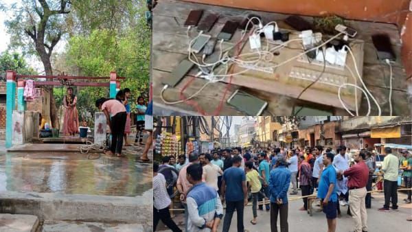 Power Cut in UP: वाराणसी में कहीं कुएं से पानी निकालते दिखे लोग तो कहीं सड़क किए जाम, मचा हाहाकार