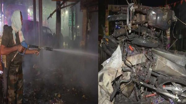 बंगाल के बाद बिहार में दो गुटों के बीच हिंसा, दुकानों में लगाई आग, इलाके में इंटरनेट ठप