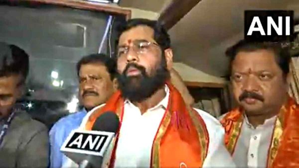 महाराष्ट्र के CM Eknath Shinde ने बताया अयोध्या दौरे का मकसद, शिवसेना सांसदों-विधायकों से साथ UP पहुंचे, VIDEO