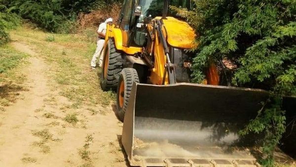 Khargone news: नर्मदा किनारे अवैध उत्खनन, खनिज विभाग की ताबड़तोड़ कार्रवाई से माफियाओं में खलबली