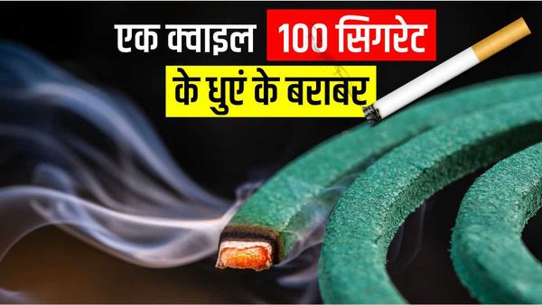 मच्छर भगाने के लिए नहीं जलाएं क्वॉइल, 100 सिगरेट के बराबर निकलता है धुआं, ये है बेहतर उपाय, नहीं होगी बीमारी