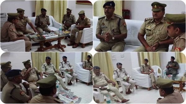 Chhatarpur: MP-UP पुलिस की बाॅर्डर मीटिंग, फरार अपराधियों की सूची एक-दूसरे को सौंपी