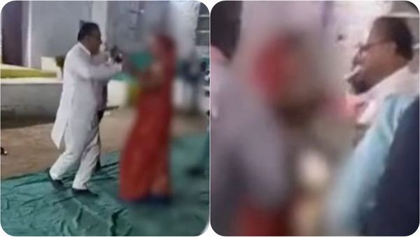 कांग्रेस विधायक का फूहड़ डांस, मुंह में नोट दबाया, राई डांसर ने होंठों ने खींचा, वीडियो वायरल