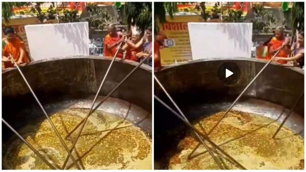 Bhopal News: भोपाल में 2 हजार किलो वजनी हांडी में पक रही 3700 किलो खिचड़ी, साईं भक्त बनाएंगे विश्व रिकॉर्ड
