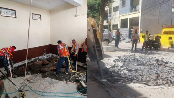 Indore news: कहीं कुएं पर स्लैब डालकर स्कूल बनाई, कहीं बावड़ी पर बना दिया रास्ता, अब निगम ने हटाया