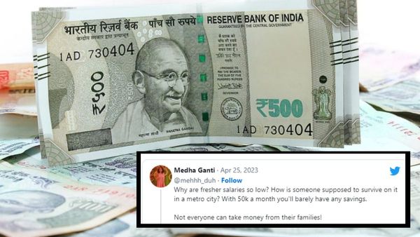 'भईया! फ्रेशर्स को इतने पैसे मिलने लगे क्या...' महिला बोली- मेट्रो सिटी में 50k सैलरी में कुछ नहीं होता'