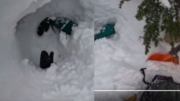 'मैं मर रहा था...' स्कींग करते हुए ट्री वेल में जा फंसा शख्स, स्नोबोर्डर ने ऐसे बचाई जान, देखें VIDEO