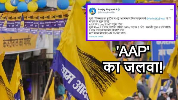UP Nikay Chunav में AAP का जलवा, संजय सिंह ने बताया- कहां-कहां जीते पार्टी के उम्मीदवार