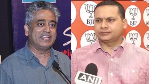 VIDEO: कर्नाटक में भाजपा की हार के सवाल से गुस्साए अमित मालवीय, राजदीप को कहा भला-बुरा