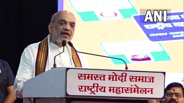 'कांग्रेस ने OBC समुदाय की हमेशा उपेक्षा की', मोदी समाज के राष्ट्रीय सम्मेलन में बोले अमित शाह