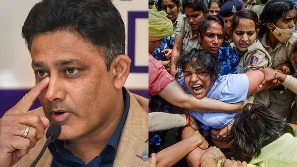 पहलवानों के समर्थन में आये अनिल कुंबले, बोले उनके साथ हुए बर्ताव को देख निराशा हुई