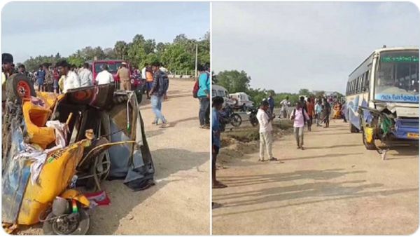 Tamil Nadu News: रोडवेज बस की ऑटो रिक्शा से भीषण टक्कर, मां-पत्नी और बच्चे समेत एक ही परिवार के 6 लोगों की मौत
