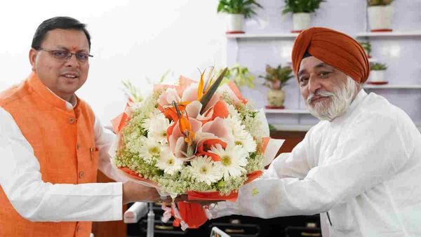 सीएम धामी से मिले हेमकुण्ट साहिब मैनेजमेंट ट्रस्ट के अध्यक्ष, पहले जत्थे को रवाना करने का अनुरोध किया