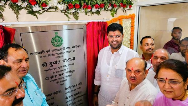 दुष्यंत चौटाला ने कई परियोजनाओं की रखी नींव, खरखौदा बाईपास समेत कई प्रोजक्ट शामिल
