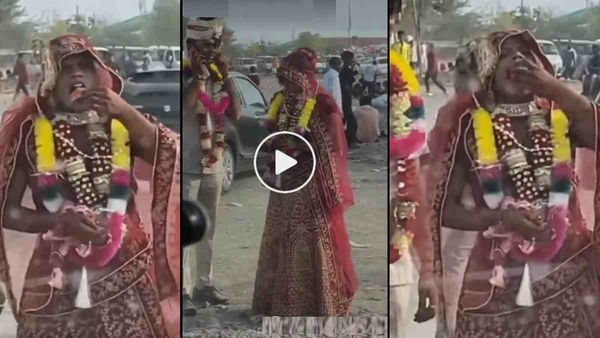 Dulhan Gutkha VIDEO: गिनीज बुक ऑफ वर्ल्ड रिकॉर्ड वाली शादी में 7 फेरों के बाद गुटखा खाती नजर आई दुल्‍हन