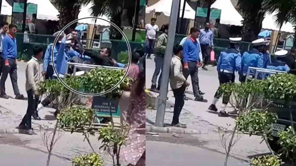Video: 'माचिस' ने करवा दी पिटाई! Noida में मॉल घूमने आए शख्स को सुरक्षाकर्मियों ने पीटा, 2 गिरफ्तार