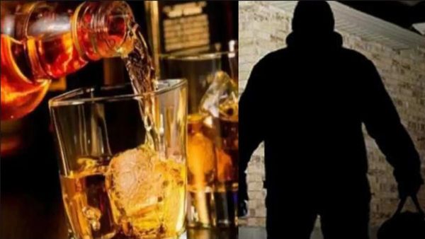 लखनऊ: घर में घुसा चोर महंगी शराब देखकर फिसला, सुबह टिल्ली होकर बेडरूम में मिला, घर से 8 लाख का सामान गायब