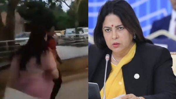 Video: पहलवानों पर पूछा सवाल तो दौड़ने लगीं केंद्रीय मंत्री मीनाक्षी लेखी, कांग्रेस बोली- तीखी प्रतिक्रिया