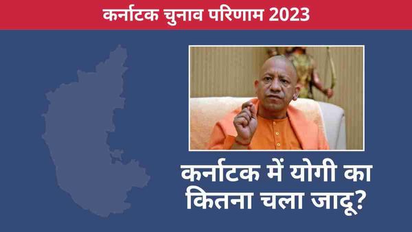 Karnataka Chunav result 2023: यूपी के सीएम योगी आदित्यनाथ ने जहां किया प्रचार, वहां कैसा रहा भाजपा का हाल?