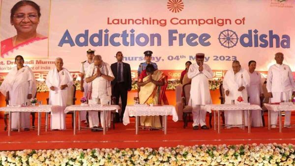 राष्ट्रपति मुर्मू ने 'व्यसन मुक्त ओडिशा' अभियान किया शुरू
