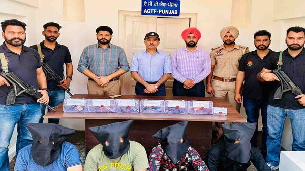 पंजाब AGTF के हत्थे चढ़े लॉरेंस गैंग के 4 शूटर, छह पिस्टल और 26 जिंदा कारतूस बरामद