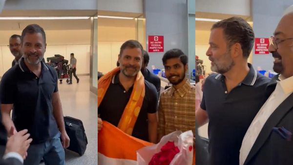 10 दिवसीय दौरे पर Rahul Gandhi USA पहुंचे, सैम पित्रोदा और ओवरसीज कांग्रेस ने सैन फ्रांसिस्को में किया स्वागत