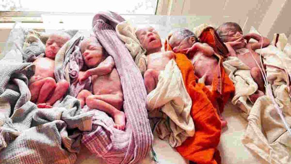 Ranchi: गर्भवती महिला ने RIMS अस्पताल में एक साथ दिया 5 बच्चों को जन्म, सभी हैं स्वस्थ