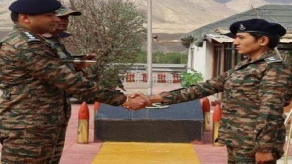 गलवान शहीद की पत्नी Lieutenant Rekha Singh ऑर्डनेंस कॉर्प्स यूनिट में शामिल, पति को मिला था मरणोपरांत वीर चक्र