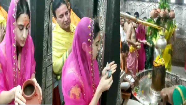 उज्जैन के महाकाल मंदिर पहुंच सारा अली खान ने की भस्म आरती, भड़के लोग बोले- मुस्लिम लड़की को किसने दी अनुमति